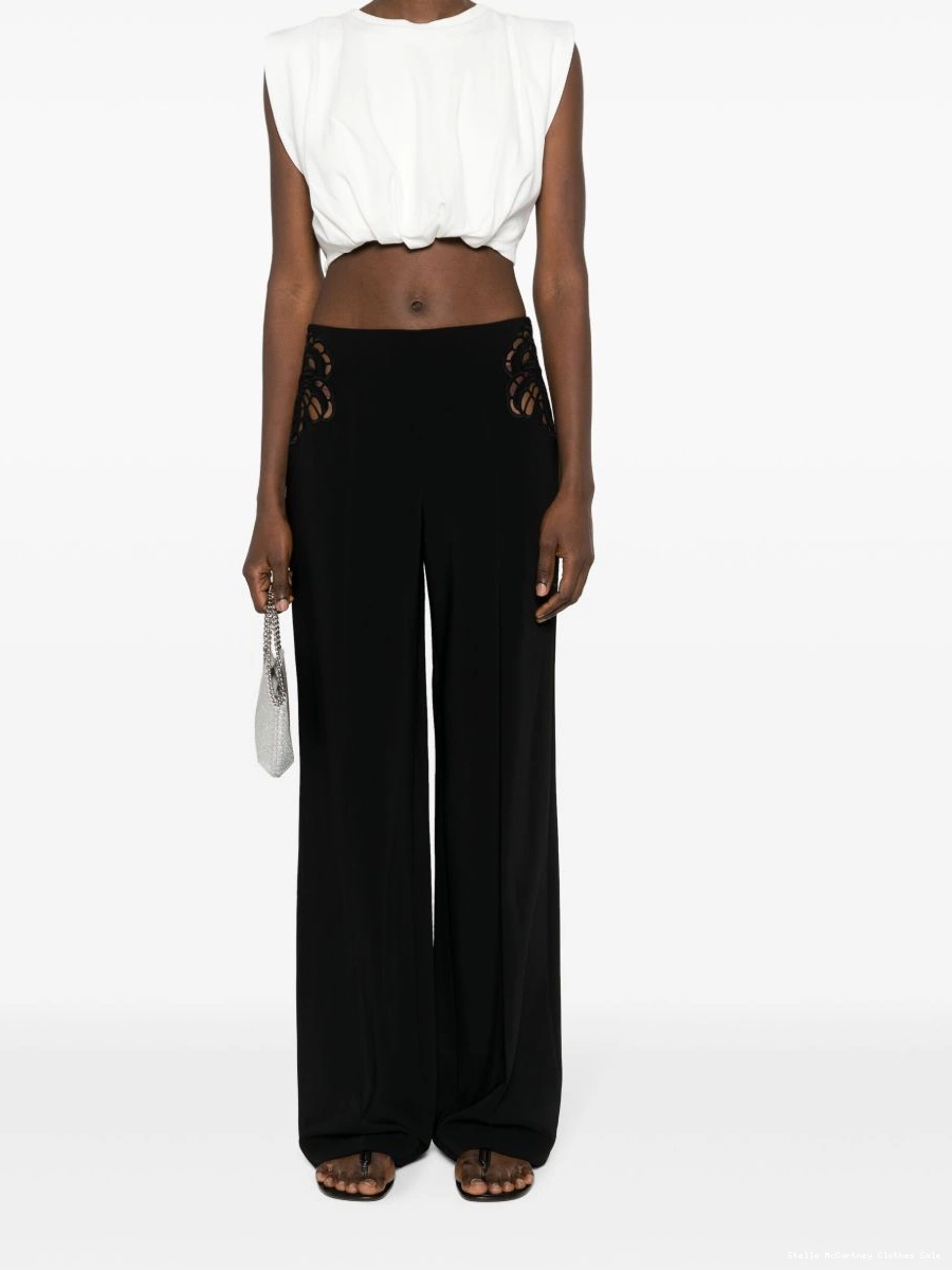 Affordable Stella McCartney broderie-anglaise tailored Women trousers 0731